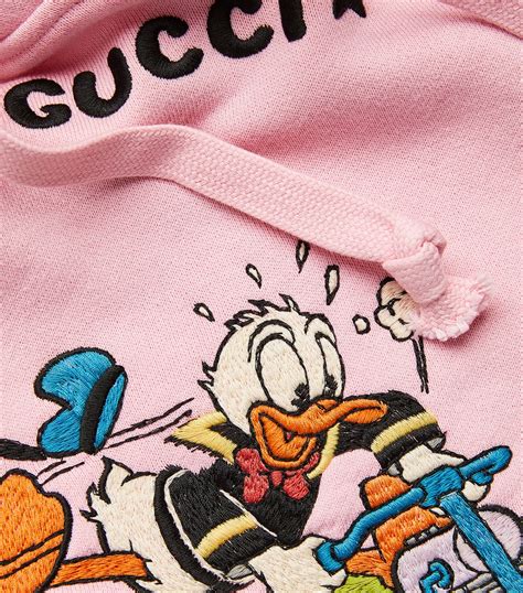 gucci x donald duck t shirt|gucci mickey mouse hoodie.